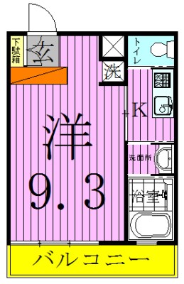 ノワールブラン 間取り図