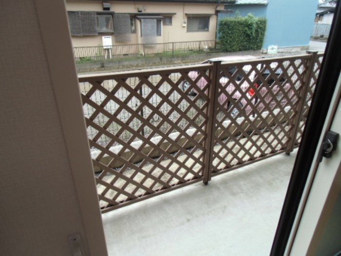 イーズフィールドＢ ベランダ