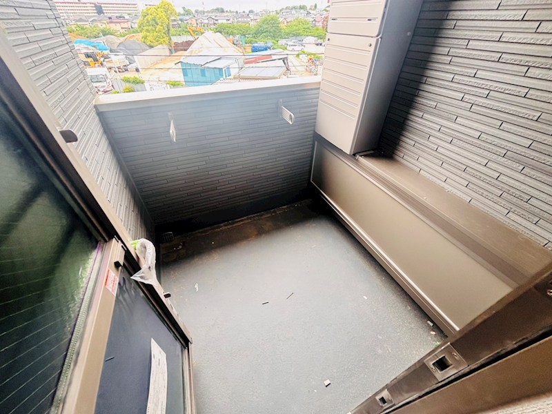 チェリー　クローバー ベランダ