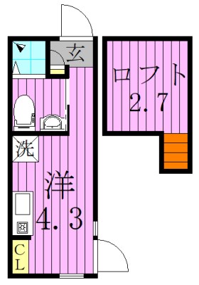 ビジュー千住大橋レジデンス 間取り図