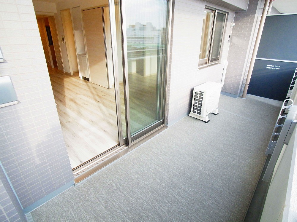 GENOVIA隅田川　ｅａｓｔ　ｓｋｙ　ｇａｒｄｅｎ ベランダ