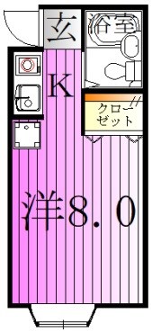 コーボルト五反野 間取り図