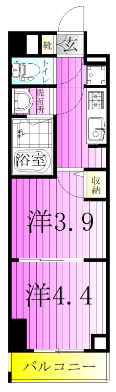 アーバンパーク綾瀬WEST 間取り図