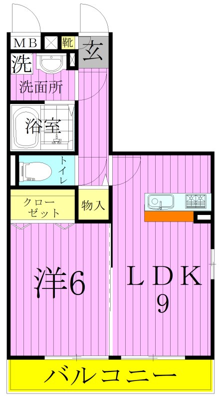 セピアコート  間取り図