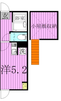 マーレ千住仲町  間取り図