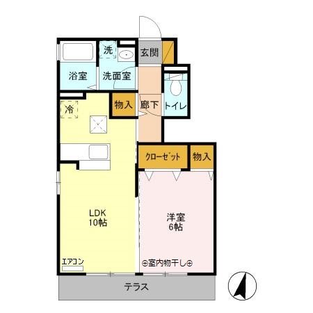 コンフォート（堀切） 間取り図
