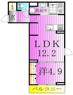 （仮称）足立区六町２丁目PJⅡ 間取り図