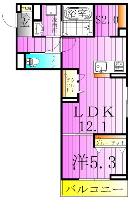 （仮称）足立区六町２丁目PJⅡ 間取り図
