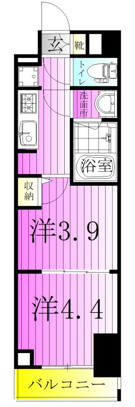 アーバンパーク綾瀬WEST 間取り図