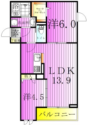 セレスティア六町Ⅱ 間取り図
