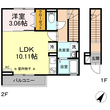 リビエラ２ 間取り図