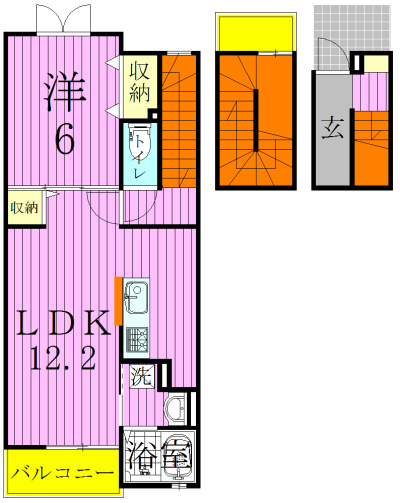 アルカディア３ 間取り図