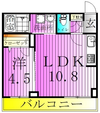 branche弐番館 間取り図