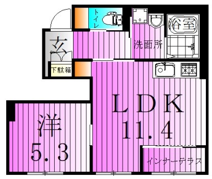 シャンティ・クラ 間取り図