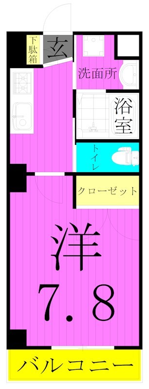 星野マンション  間取り図