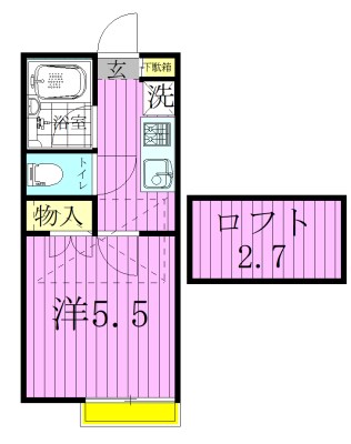 第１０ヒカリパーク 間取り図