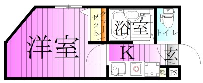 リバープレイス梅島 間取り図