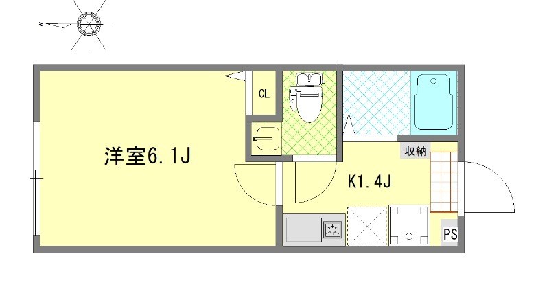 GLENODAI(グレンオダイ) 間取り図