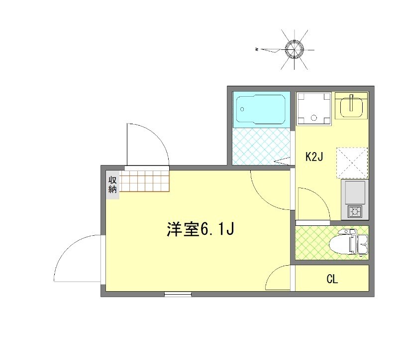 GLENODAI(グレンオダイ) 間取り図