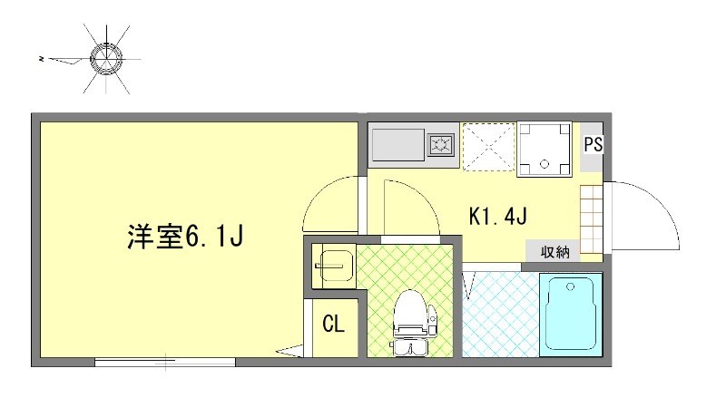 GLENODAI(グレンオダイ) 間取り図