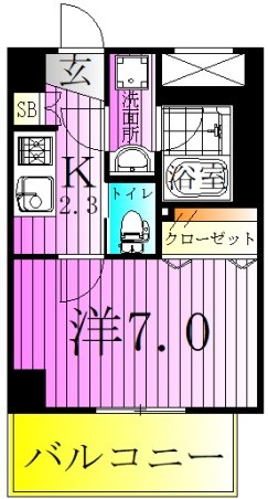 スコラタワー 間取り図