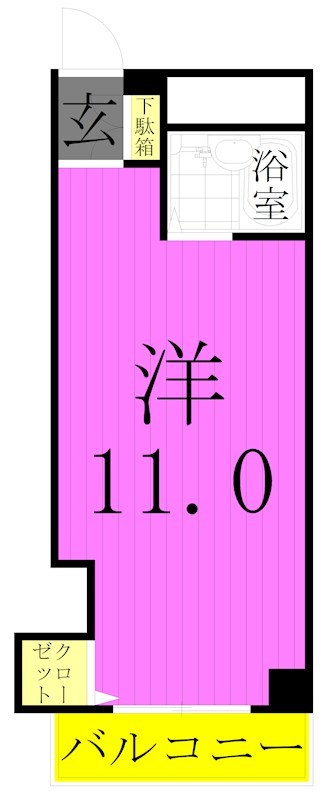 アートレジデンス竹ノ塚 間取り図