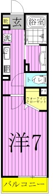グラシューズ 間取り図