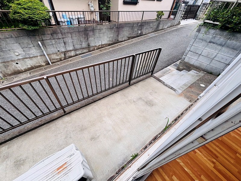 生野ハイム ベランダ