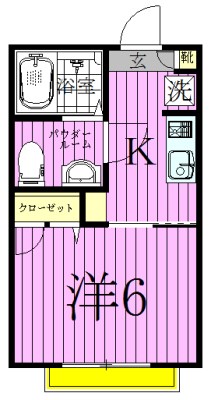 サザンＥＸ２  間取り図