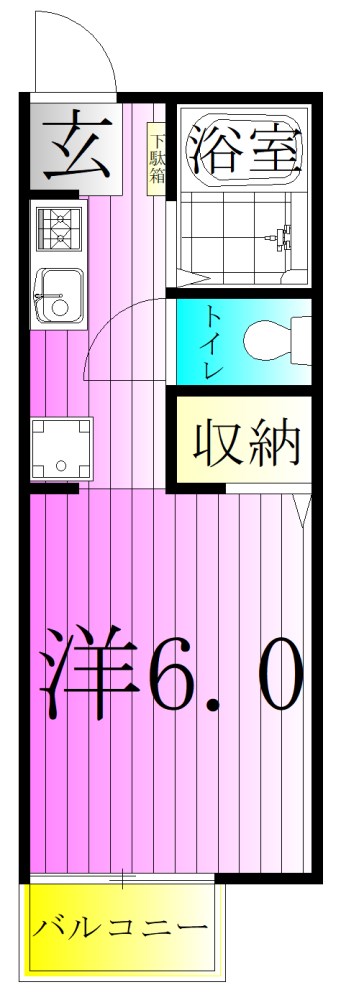 ルピナス50 間取り図