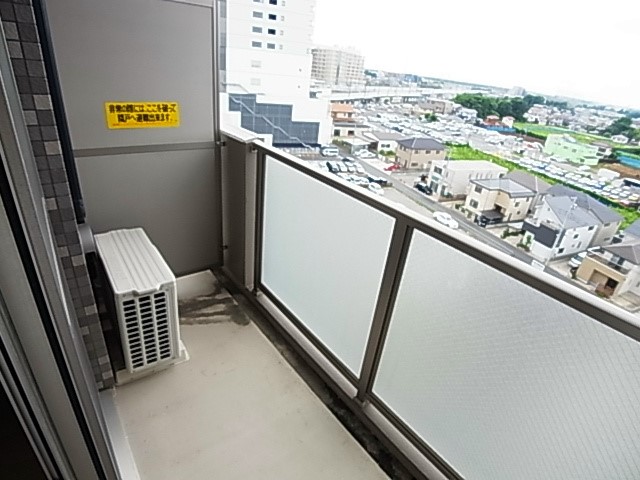 アンジュフローリア ベランダ