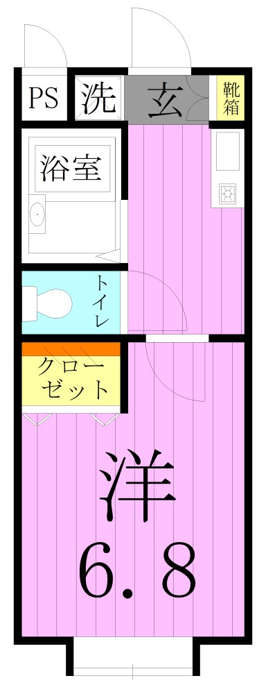 グレイスハイツ東綾瀬 間取り図