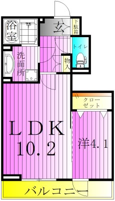グラン　ベル 間取り図
