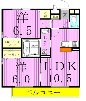 メゾンクロノス  間取り図
