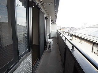 ボナール南流山 ベランダ