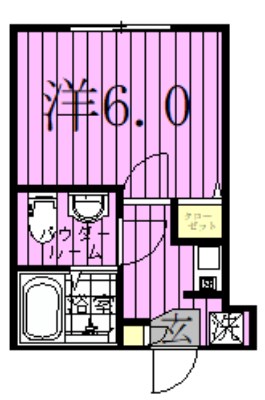 ラウレア五反野 間取り図