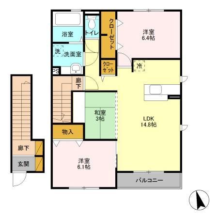 京Ⅰ　～ミヤコ1～ 間取り図
