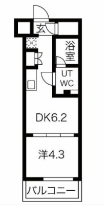 マテリア千住大橋 間取り図