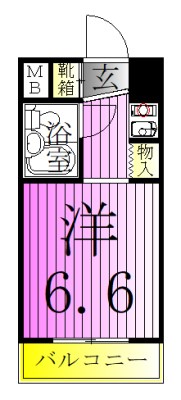 第52新井ビル 間取り図