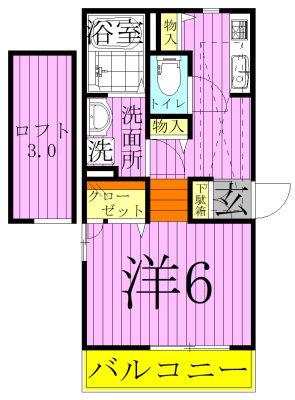 タカラコート２ 間取り図