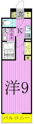 アルテカーサアリビエ東京イースト  間取り図