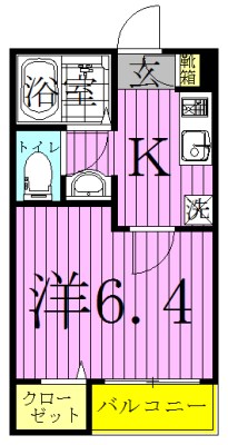 Ｄｏｎａ北千住 間取り図
