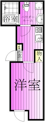 プルミア梅島 間取り図
