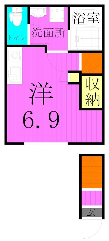 セラヴィ 間取り図