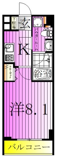 アーバンレックス西新井３ 間取り図