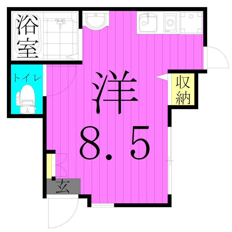 セラヴィ 間取り図