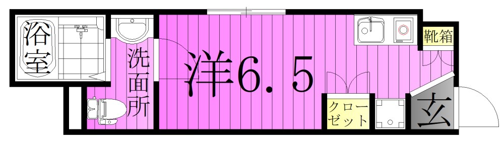 OJ HILLS Ⅱ 間取り図