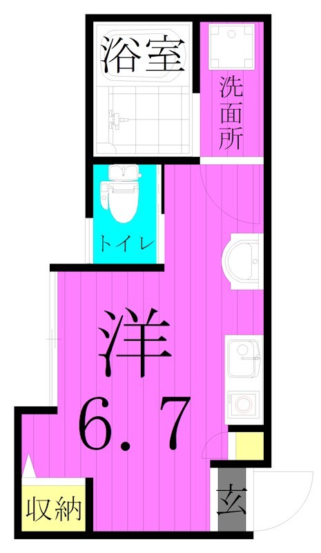 セラヴィ 間取り図