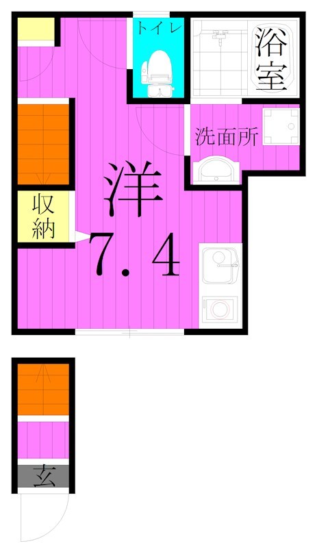 セラヴィ 間取り図