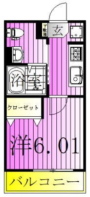 ＮＳＧＡＴＥ舎人パークフロント１ 間取り図